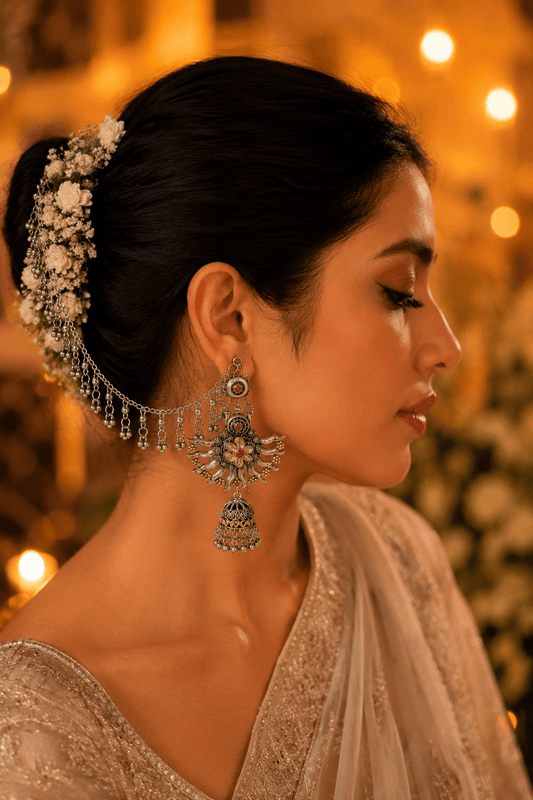 Tarang Twirl Hairchain Jhumka