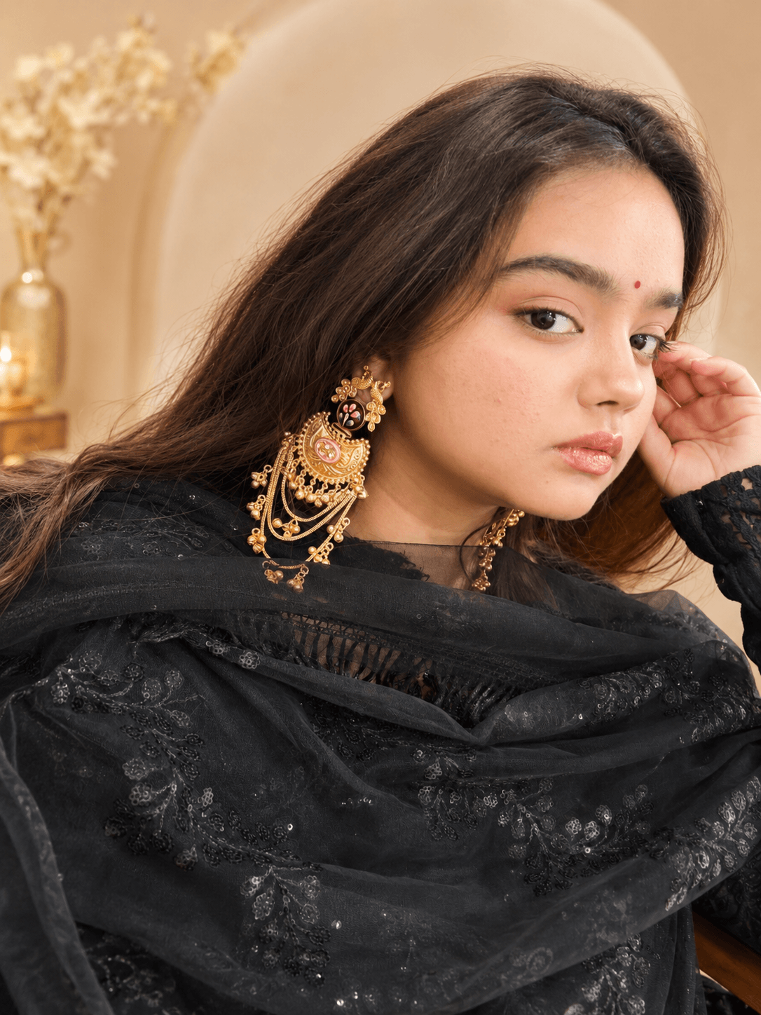 Adaa Kashmiri Earrings