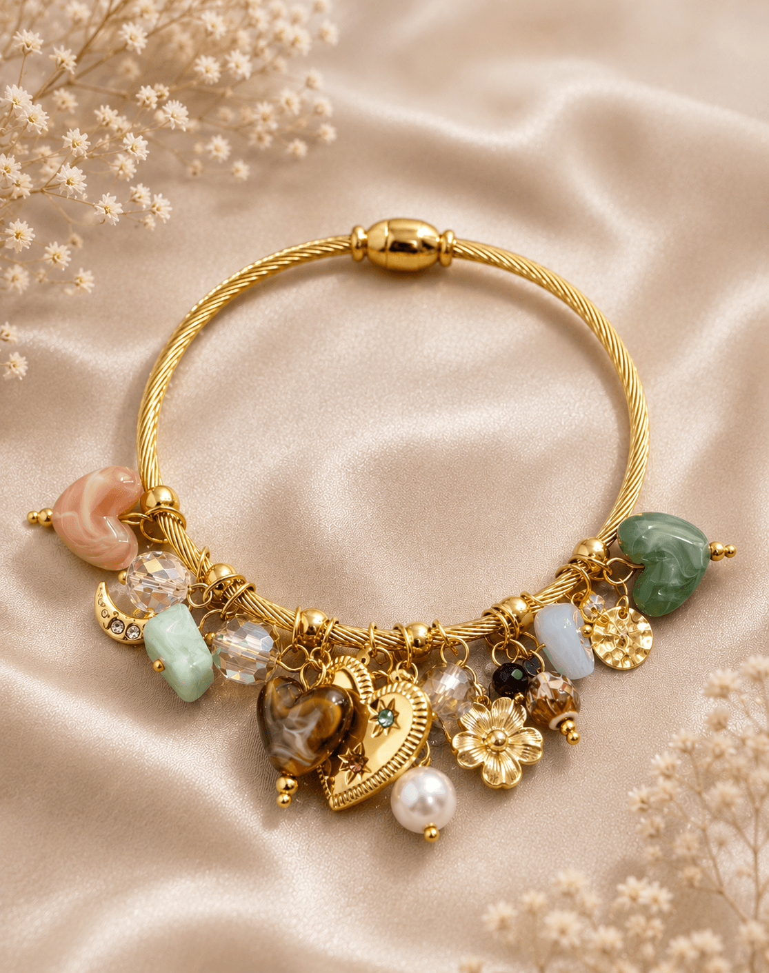 DilDoodle Charm Bangle