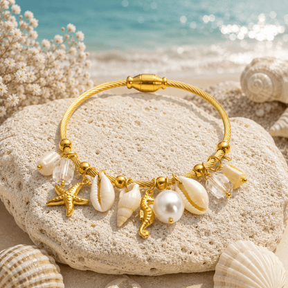 Treasures of the Sea Openable Bangle