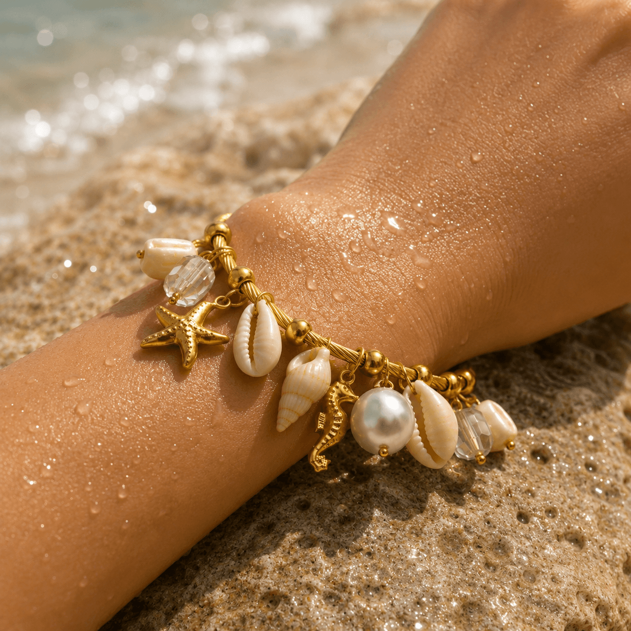 Treasures of the Sea Openable Bangle