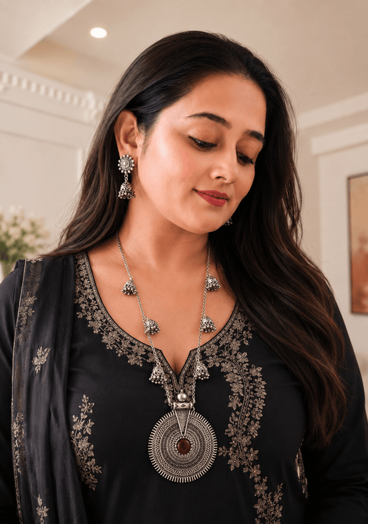 Mandala Necklace Set
