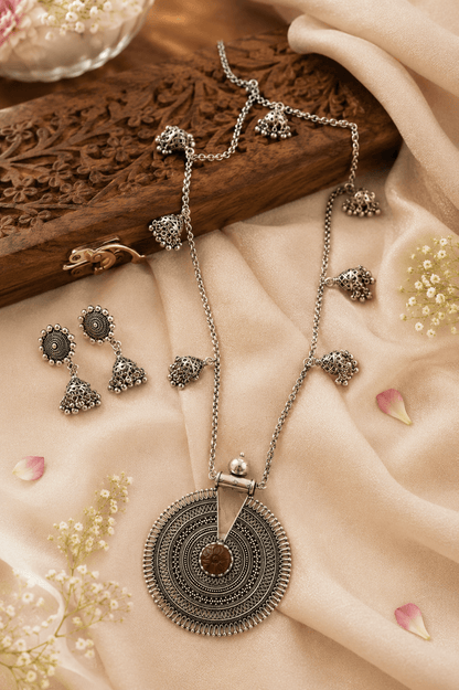 Mandala Necklace Set
