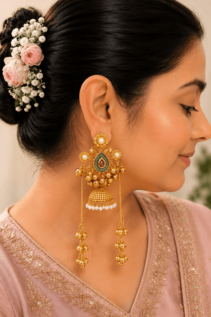 Heena Kashmiri Jhumkas