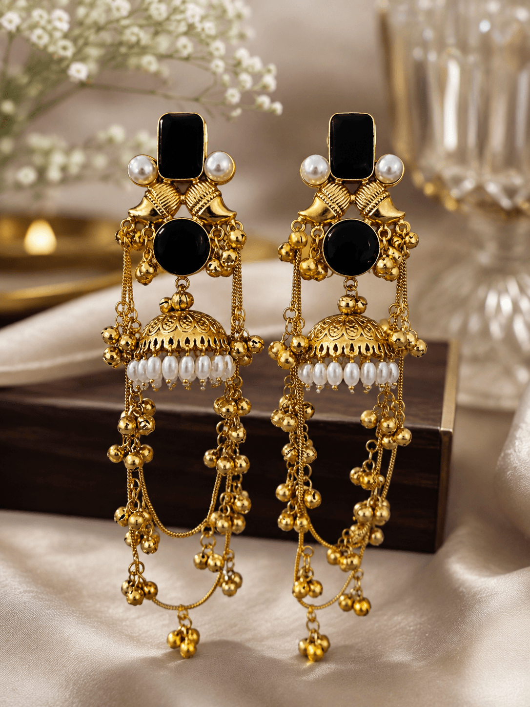 Raina Kashmiri Jhumka Earrings