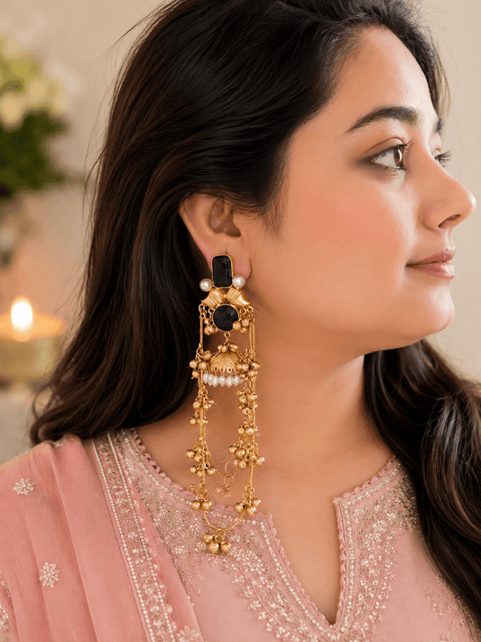 Raina Kashmiri Jhumka Earrings