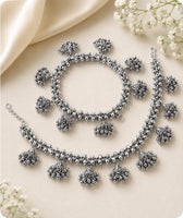 Jhumki Jhanjhar Style Anklets