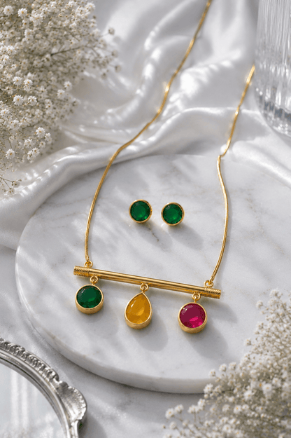 Three's a Charm Necklace Set