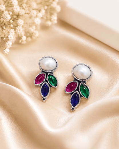 Celeste Carnival Studs