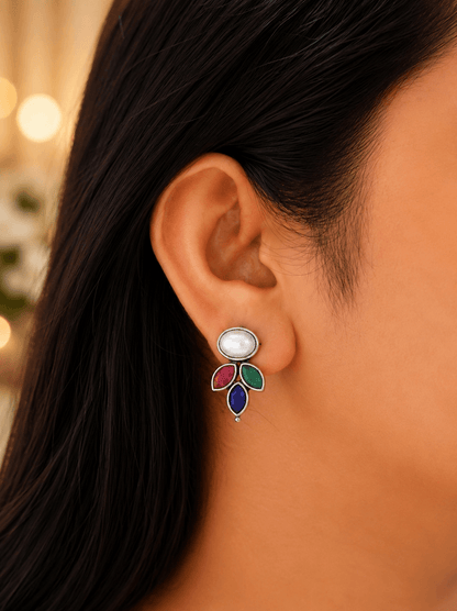 Celeste Carnival Studs