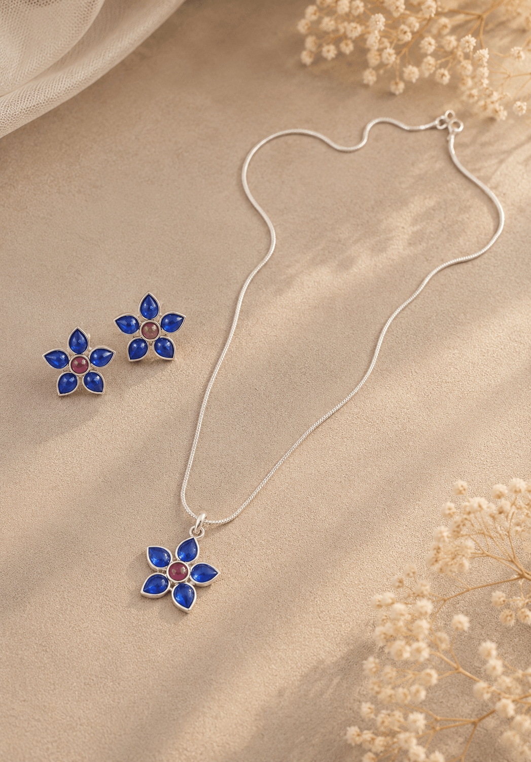 Petal Grace Pendant Set