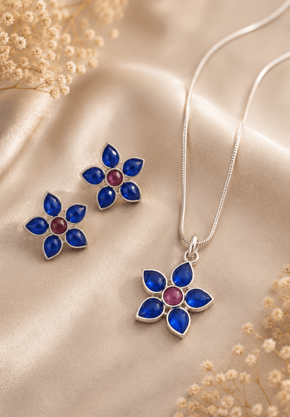Petal Grace Pendant Set