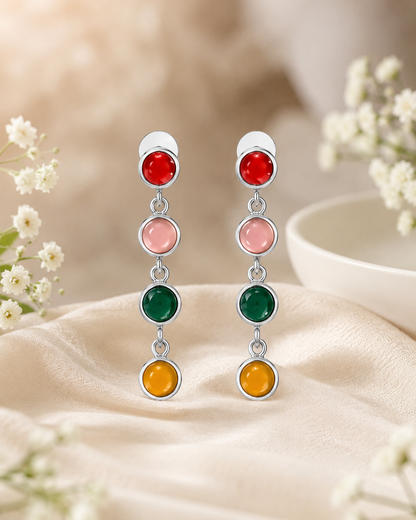 Carnival gemstone drops