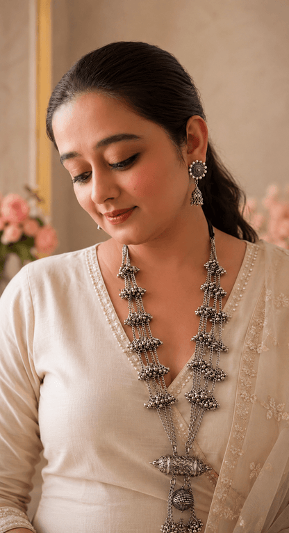 Ghungroos Gossip Layered Necklace Set