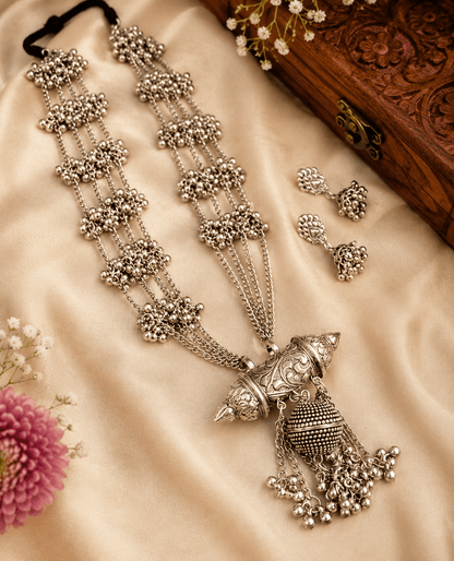 Ghungroos Gossip Layered Necklace Set