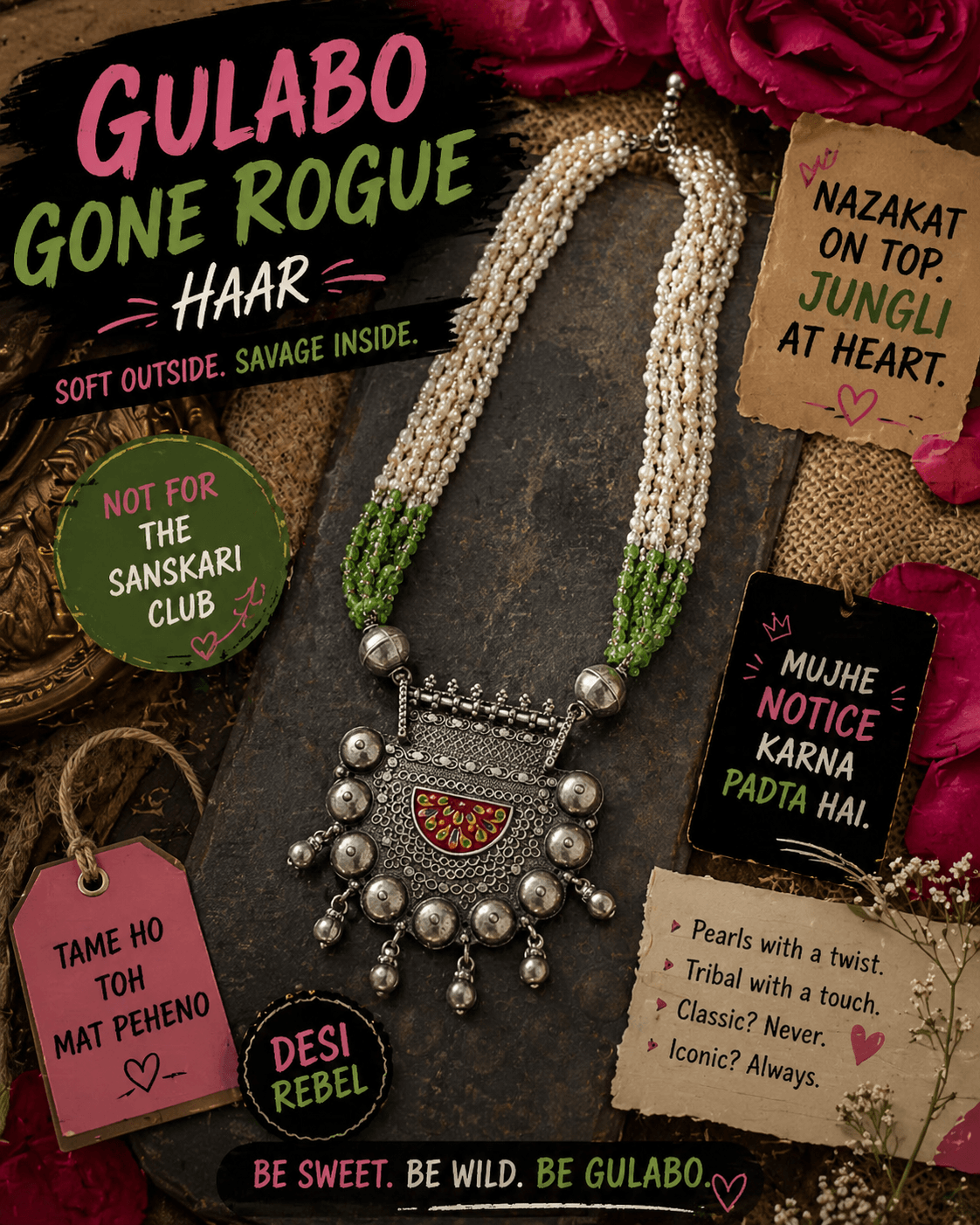 Gulabo Gone Rogue Haar