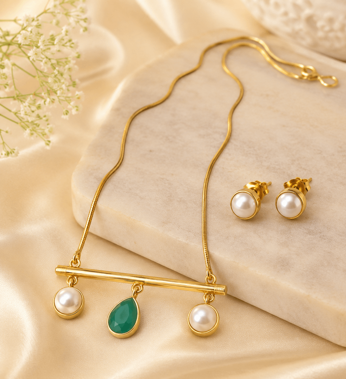 Three's a Charm Necklace Set