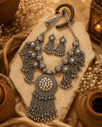 Lambani Tribal Necklace Set