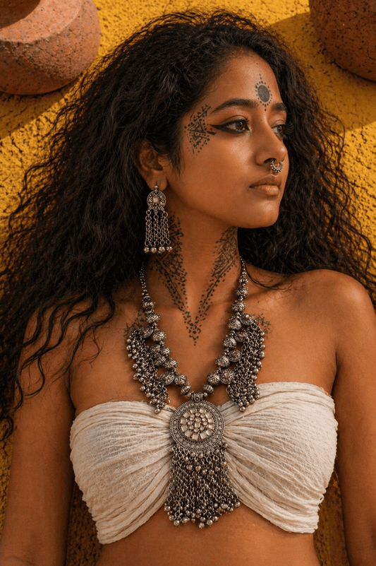 Lambani Tribal Necklace Set