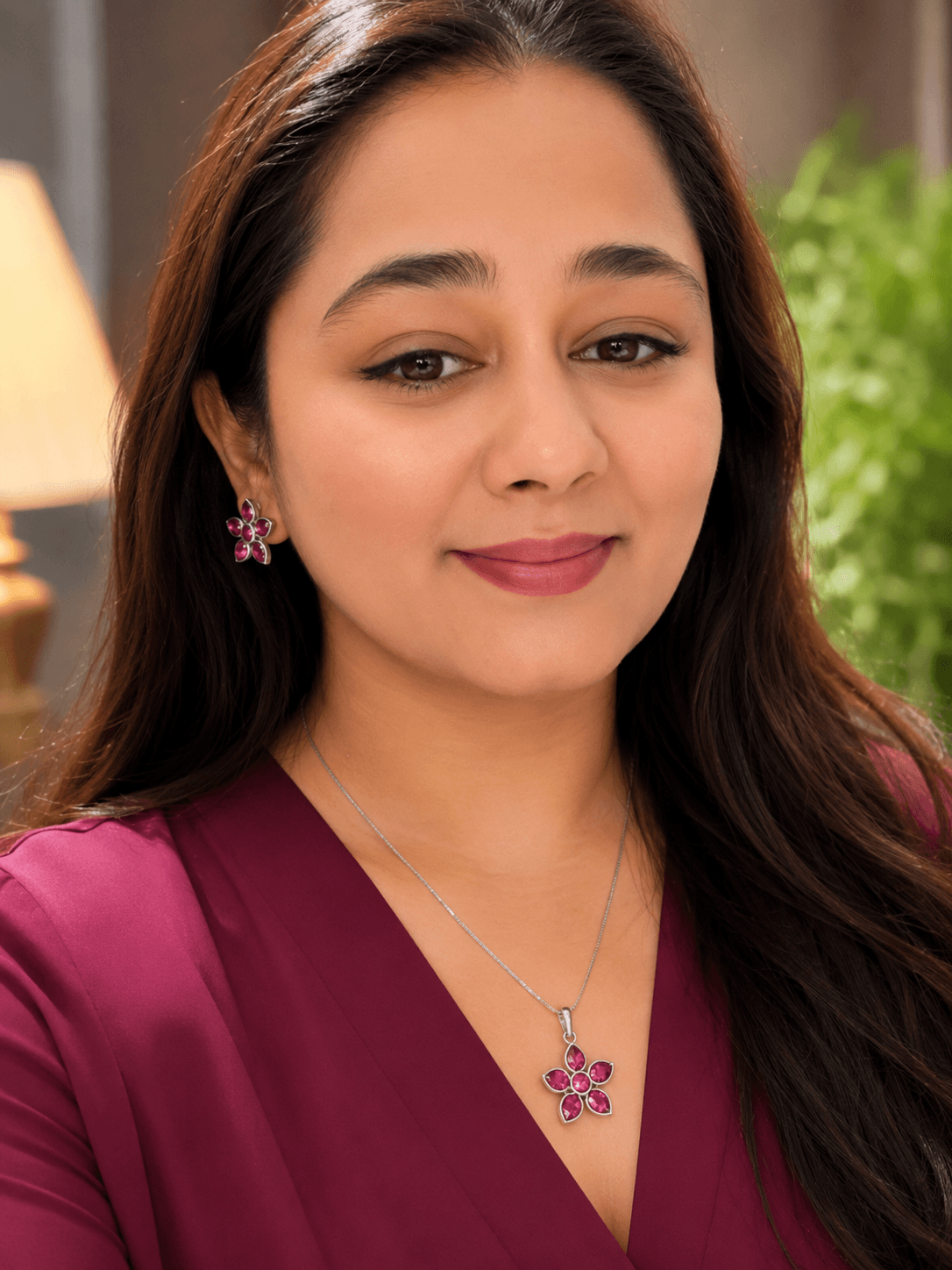 Petal Grace Pendant Set