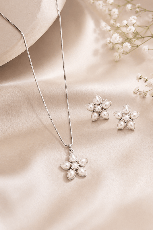 Petal Grace Pendant Set