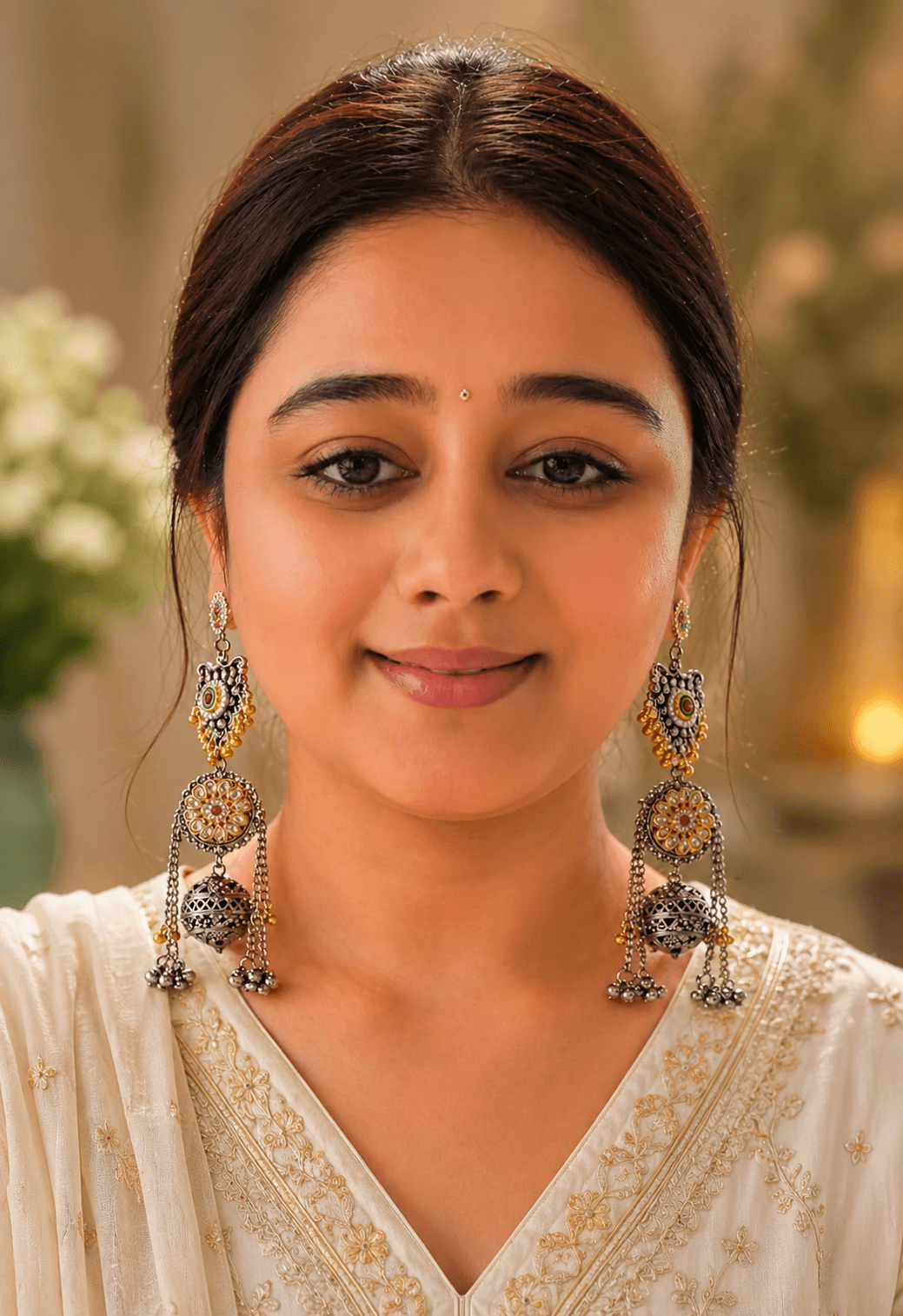 Rabaab Kashmiri Earrings