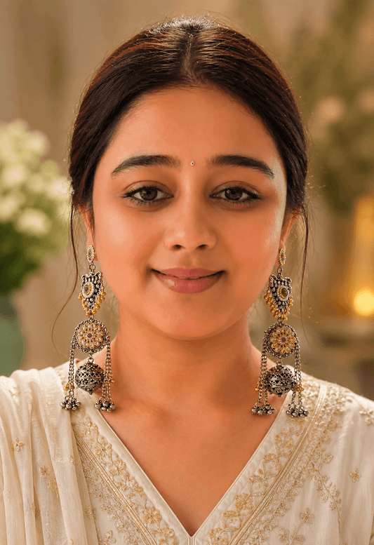 Rabaab Kashmiri Earrings