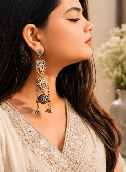 Rabaab Kashmiri Earrings