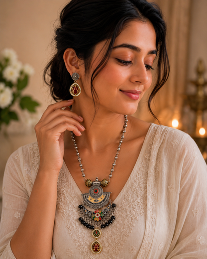 Talk of the Mehfil Necklace Set