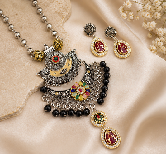 Talk of the Mehfil Necklace Set
