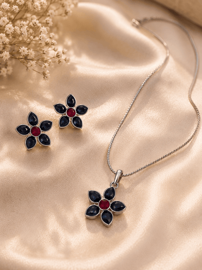 Petal Grace Pendant Set