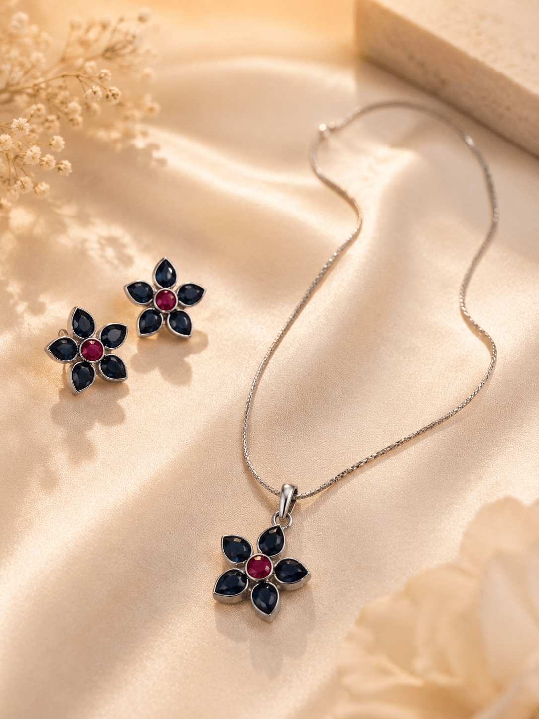 Petal Grace Pendant Set