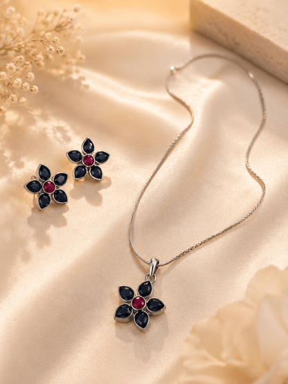 Petal Grace Pendant Set