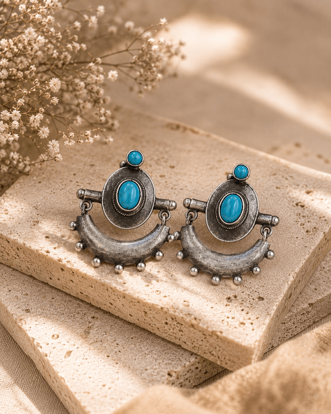 TurqTale Earrings